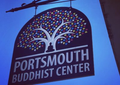 Portsmouth Buddhist Center sign